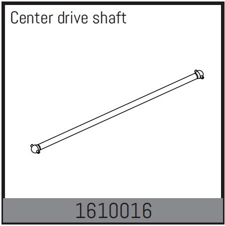 Absima Center Drive Shaft ( AB 1610016)