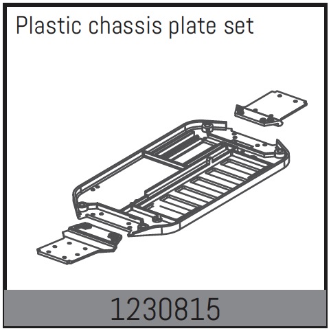 Absima Chassis Set Br-Version ( AB 1230815)