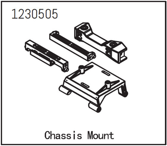 Absima Chassis Mount - Sherpa ( AB 1230505)