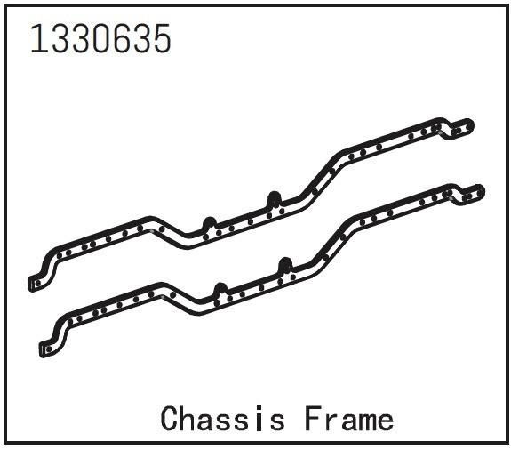 Absima Chassis Frame Set  - Yucatan ( AB 1330635)