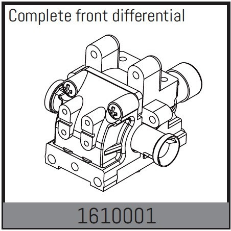 Absima Complete Front Differential ( AB 1610001)