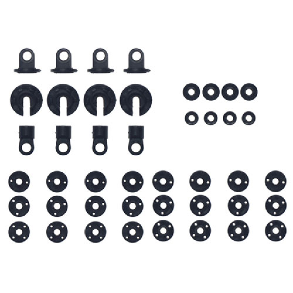 Yeah Racing DSG Damper Piston Head End Spring Cup Parts Set (DSG-PA)