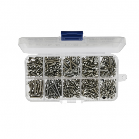 SC Models Stainless Steel Full Screw Set Traxxas TRX-4 - 387Pcs (SCDTEL03001)