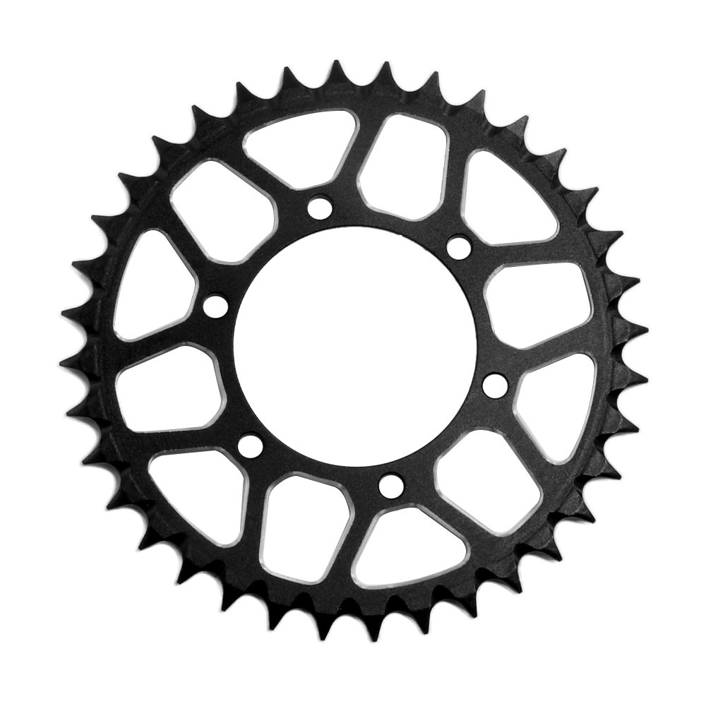 SC Models Aluminum Hub Chain Sprocket , Losi Promoto - Black (SCPMX1403A)