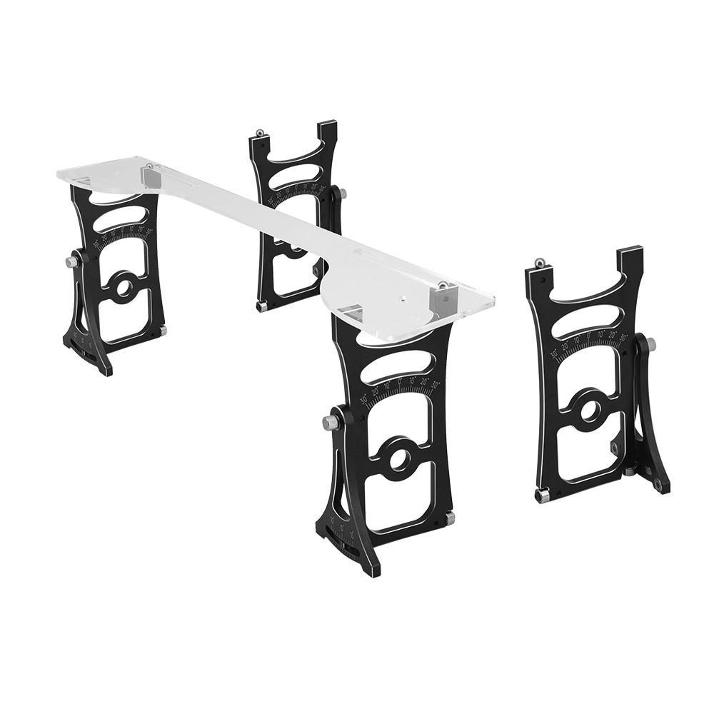 SC Models 1:8 Buggy Aluminium Setup Station - Black (SCDTT66801A)