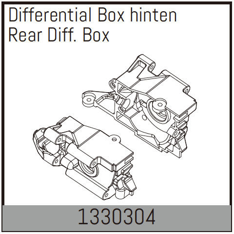 Absima Rear Diff Box ( AB 1330304)
