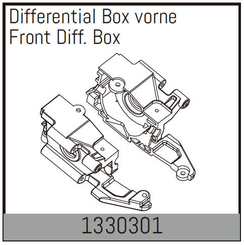 Absima Front Diff Box ( AB 1330301)