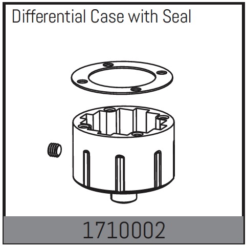Absima Differential Case With Seal ( AB 1710002)
