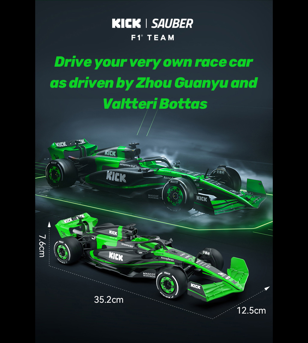 Double E - RC KICK Sauber F1 Team C44 (E733-003)