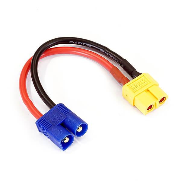 Etronix Female XT60 to Male EC3 Plug Connector (ET0842EC3)