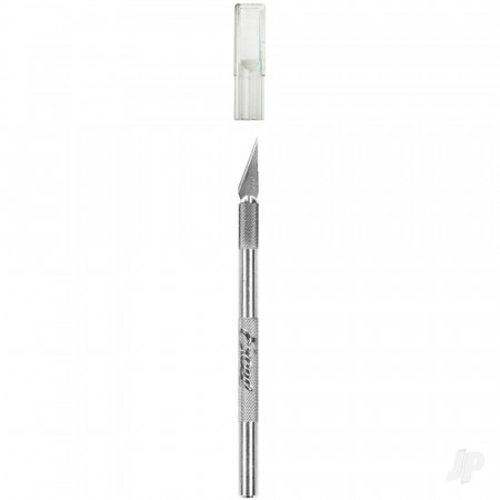 Excel K1 Knife, Light Duty Round Aluminium with Safety Cap (EXL16001)
