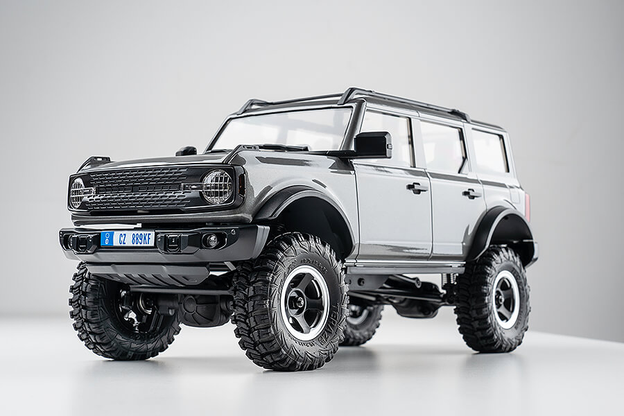 EAZY RC 1:18 Bronx RTR Scale Crawler W/Hard Body - Grey (EZY005GY)