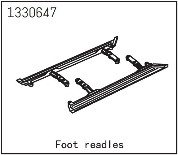 Absima Foot Readles L/R - Yucatan ( AB 1330647)