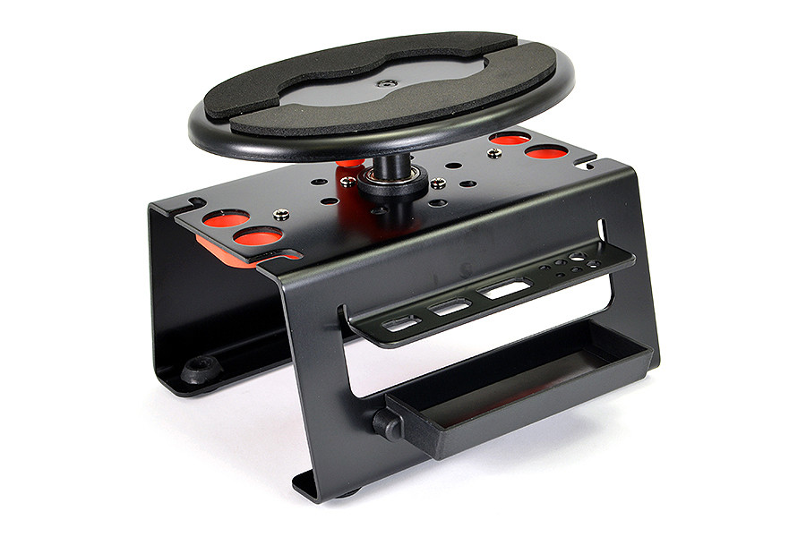 Fastrax Deluxe Alum Locking Rotating Maintenance Stand - Black (FAST404BK)