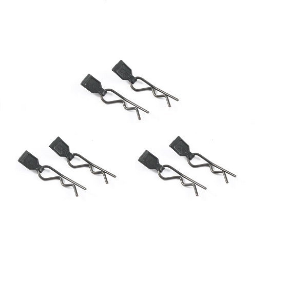 Fastrax RC Body Pin/Clip Rubber Pull Tabs (6) (FAST206-1)