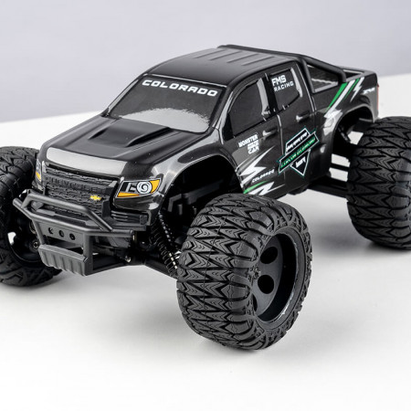 FMS FMT24 1:24th Chevrolet Colorado Truck RTR - Black (FMS12421BDRTRBK)