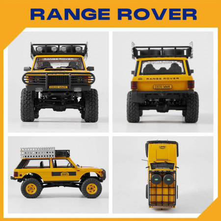 FMS 1:24th Range Rover First Generation RTR Yellow (FMS12481RTRYL) ** SALE **