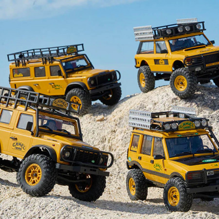 FMS 1:24th Land Rover Defender D90 RTR Yellow (FMS12491RTRYL)