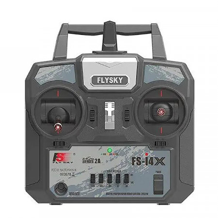 Flysky FS-I4X 4CH 2.4Ghz Radio System w/A6 Receiver Mode 1 (FS-I4X-A6M1)