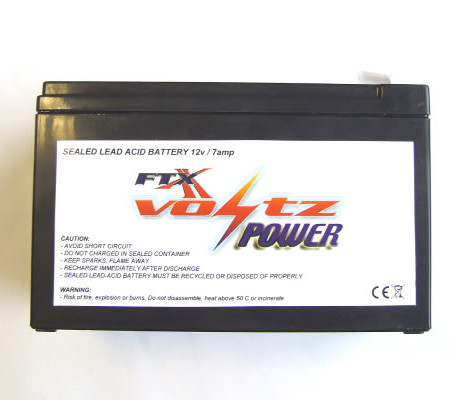 Fastrax 12V 7AH Lead Acid Sealed Battery (FT12V7)