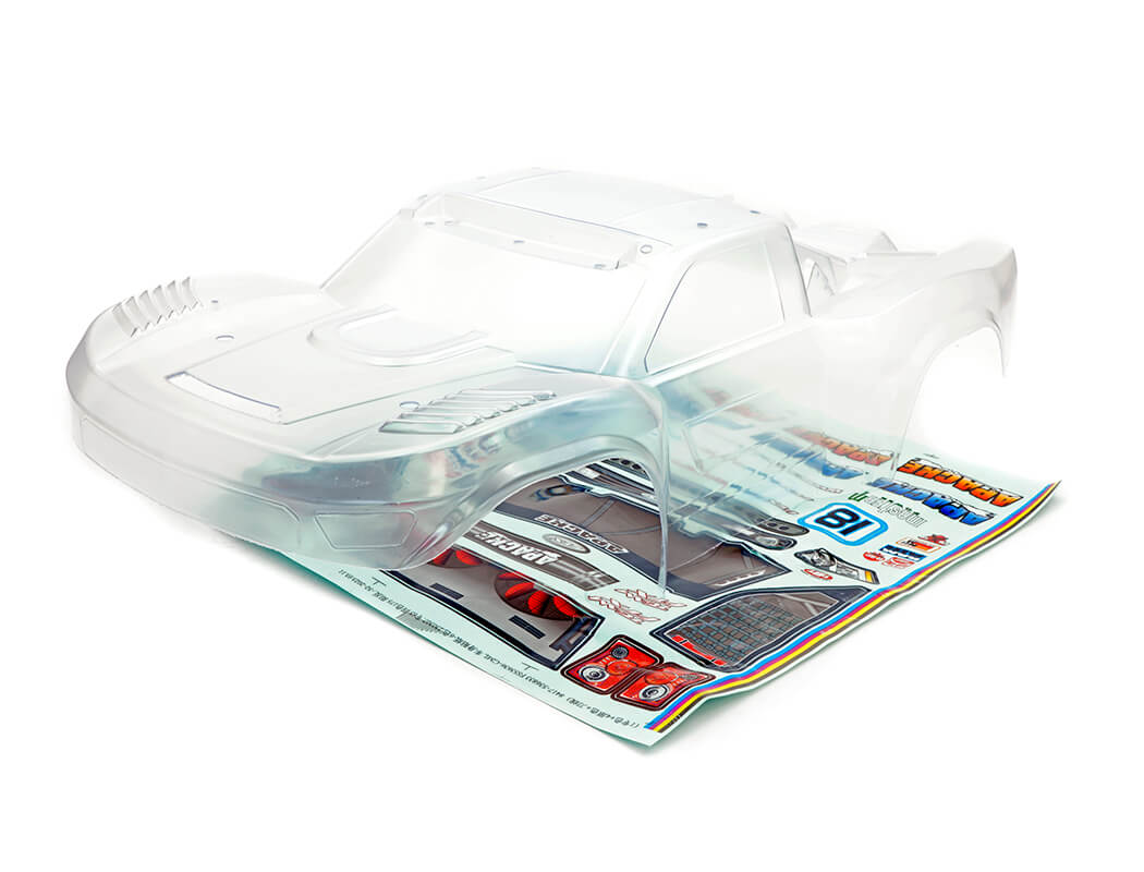 FTX Apache Clear Body &amp; Decal (FTX10178C)