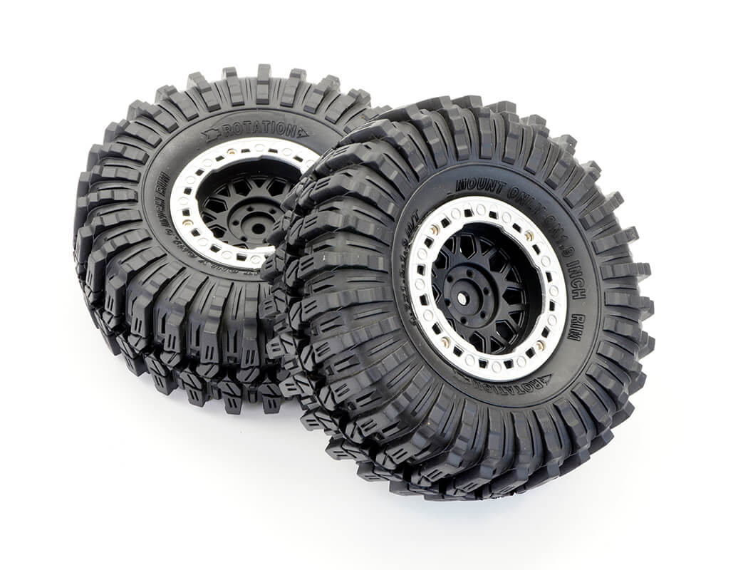 FTX Centaur Wheel/Tyre Complete Set (Pr) (FTX10469)