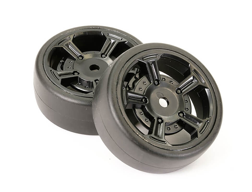 FTX Havok Drift Slick Wheels &amp; Tyres (Pr) (FTX10618)