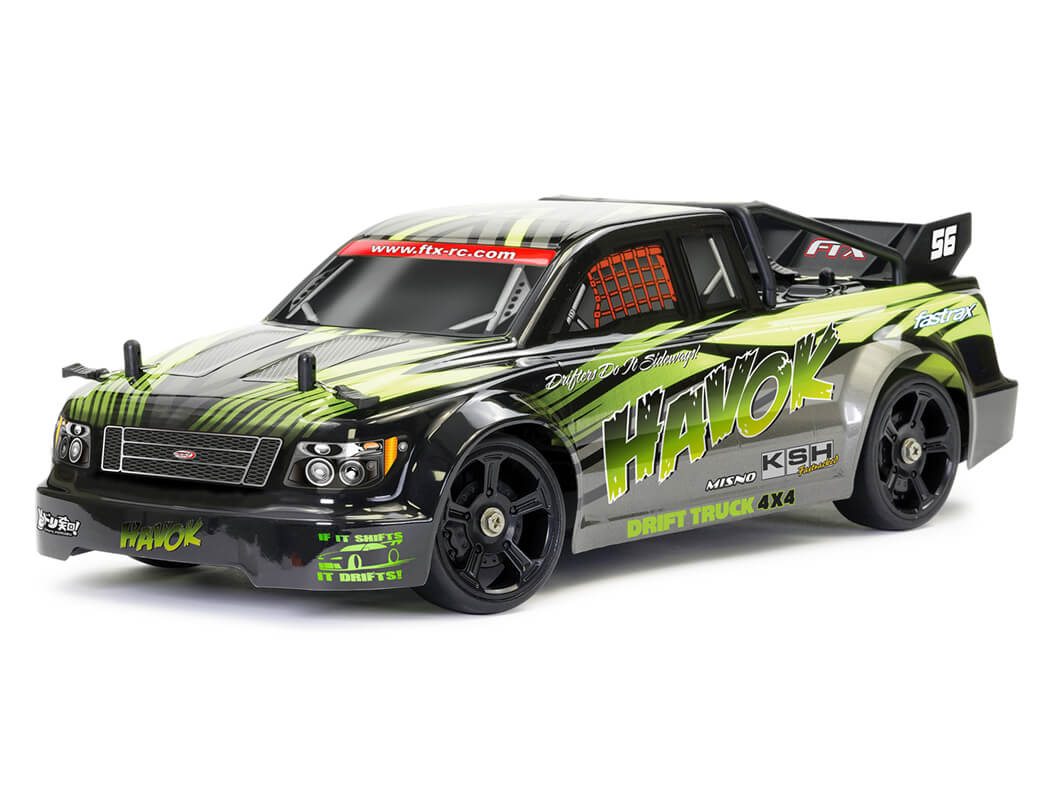 FTX Havok Drift Truck Body - Yellow (FTX10631Y)