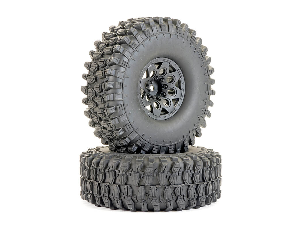 FTX Gladius 1.9 Bead Lock Wheel &amp; Gator Tyre Set (120mm) 2pcs (FTX10742)