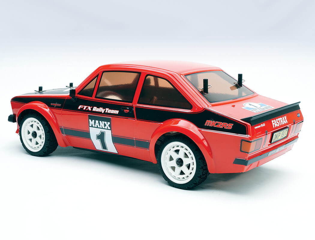 FTX MK2RS 1:10 Brushless 4WD Rally Car RTR - Black (FTX5470BK)