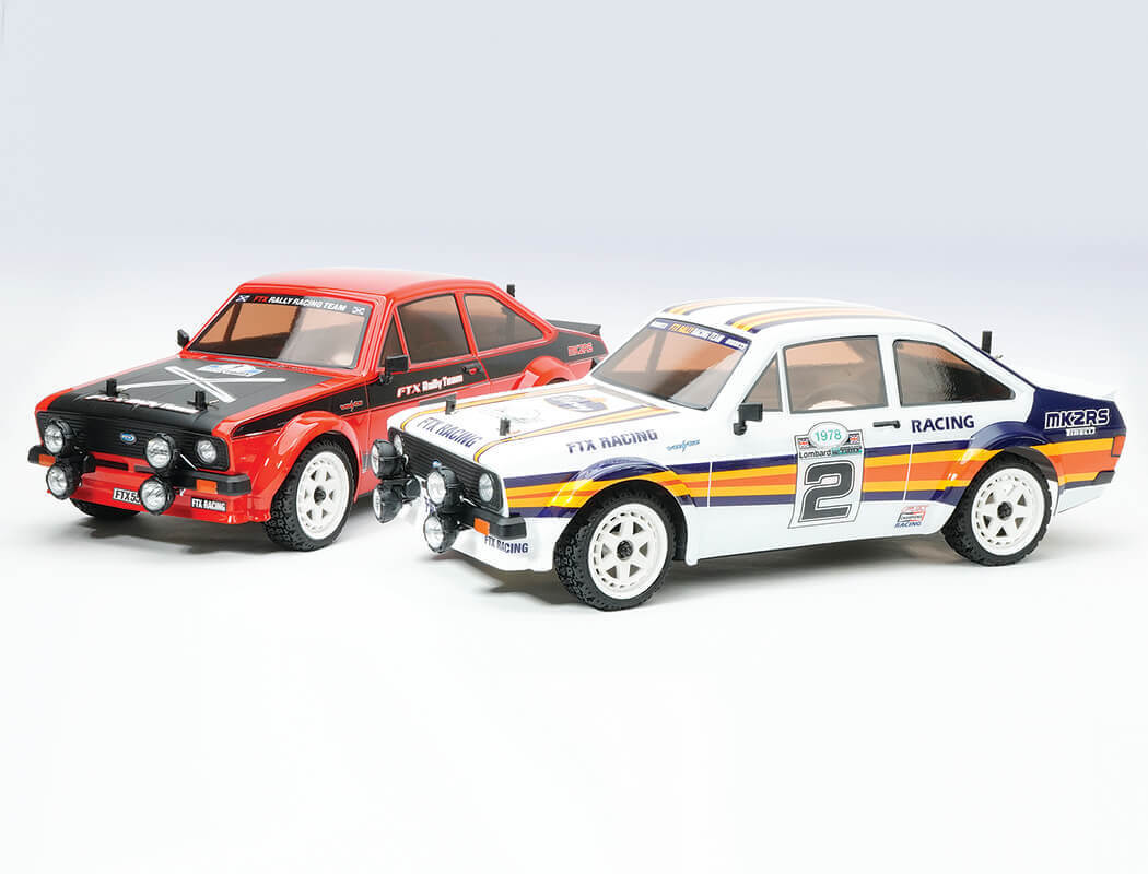 FTX MK2RS 1:10 Brushless 4WD Rally Car RTR - Black (FTX5470BK)