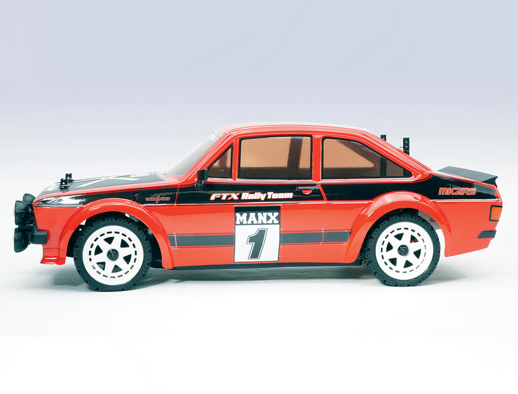 FTX MK2RS 1:10 Brushless 4WD Rally Car RTR - Black (FTX5470BK)