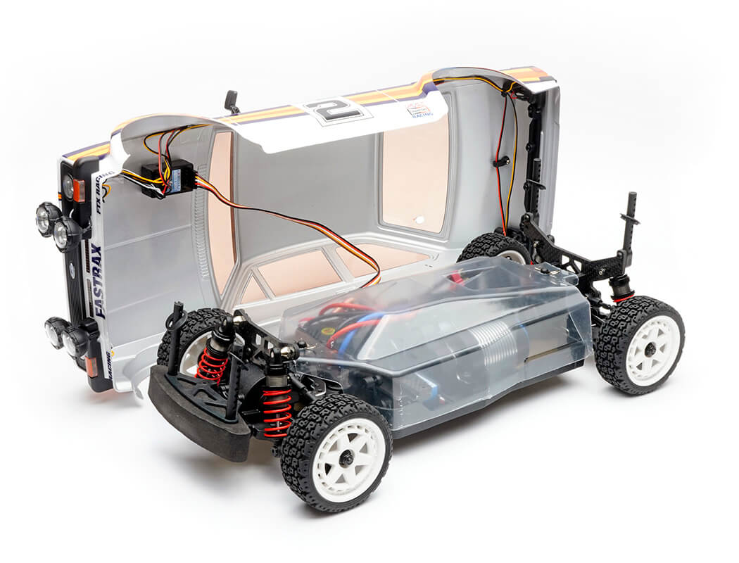 FTX MK2RS 1:10 Brushless 4WD Rally Car RTR - Black (FTX5470BK)