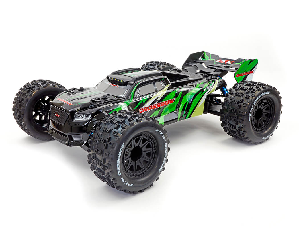 FTX Crossbow 1:10 Brushless Truggy Truck RTR - Green (FTX5490GN)