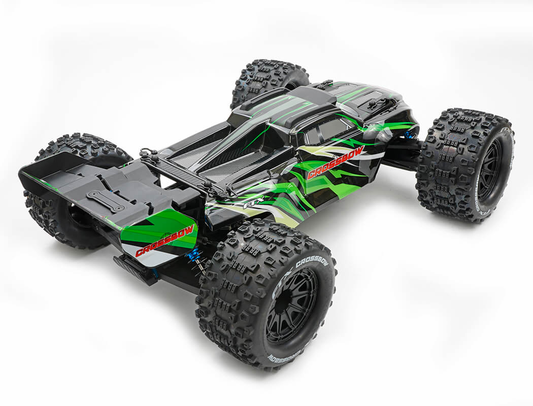 FTX Crossbow 1:10 Brushless Truggy Truck RTR - Green (FTX5490GN)