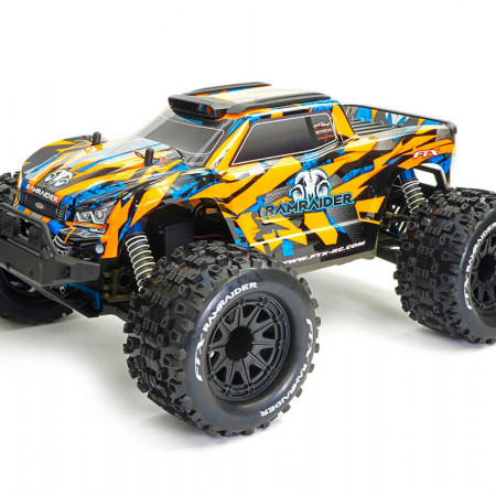 FTX Ramraider Monster Truck RTR, Brushed - Orange/Blue (FTX5499OB) ** Offer **