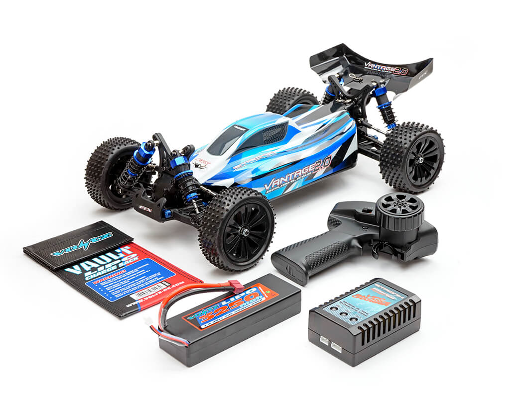 FTX Vantage 2.0 1:10 Brushless Buggy 4WD - RTR (W/Lipo Battery & Charger) (FTX5561B)