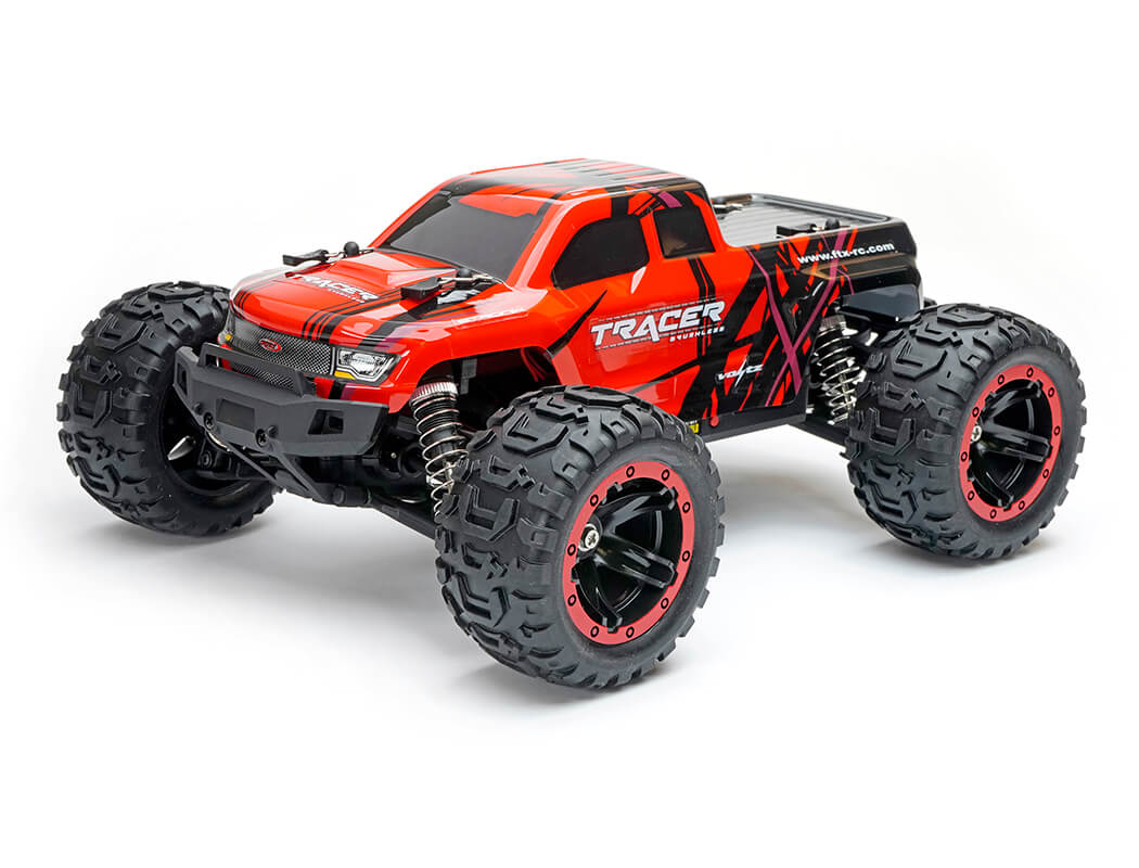 FTX Tracer 1:16 4wd Brushless Monster Truck RTR - Red (FTX5596R)