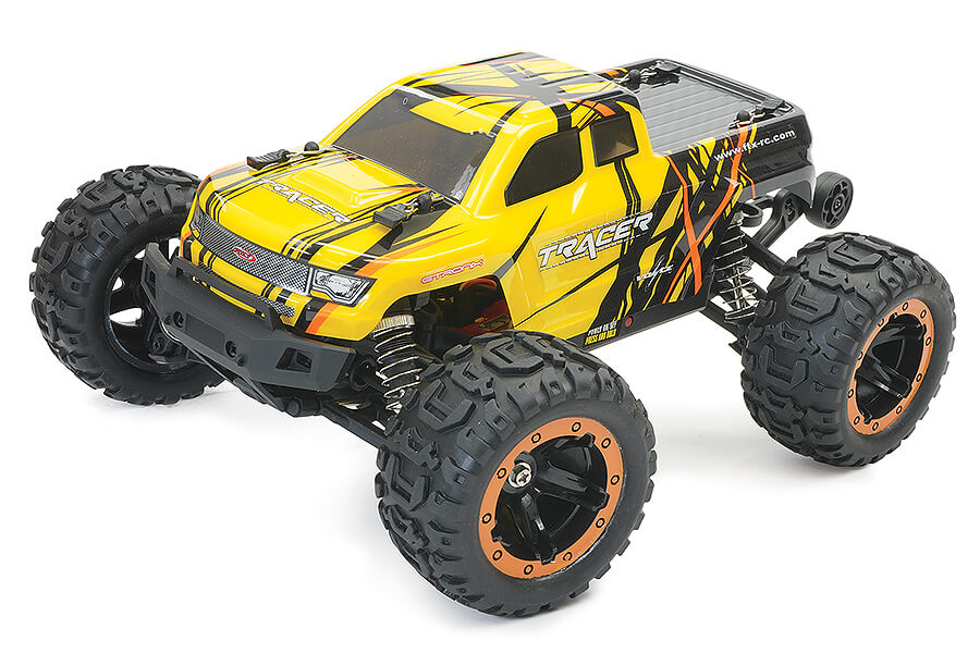 FTX Tracer 1:16 4wd Brushless Monster Truck RTR - Yellow (FTX5596Y)