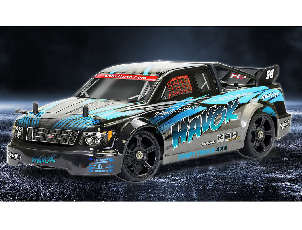 FTX 1:14 Havok Drift Truck 4wd RTR - Blue (FTX5597BL)