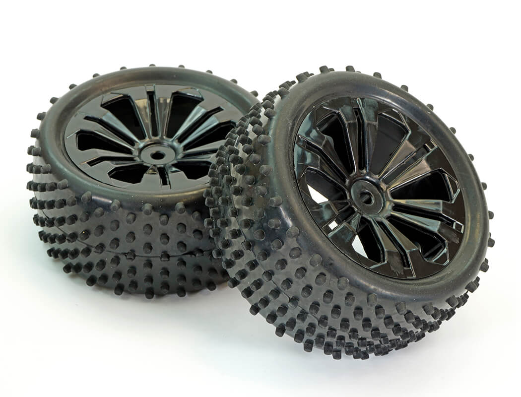 FTX Vantage BL 2.0 Rear Stub Tyre Mounted Split Spoke (Pr) (FTX6302R)