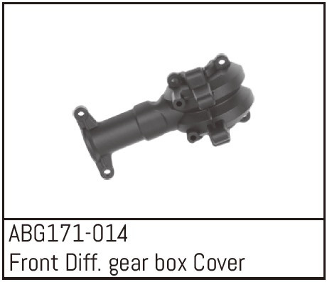 Absima Front Differential Gear Box Cover ( AB G171-014)