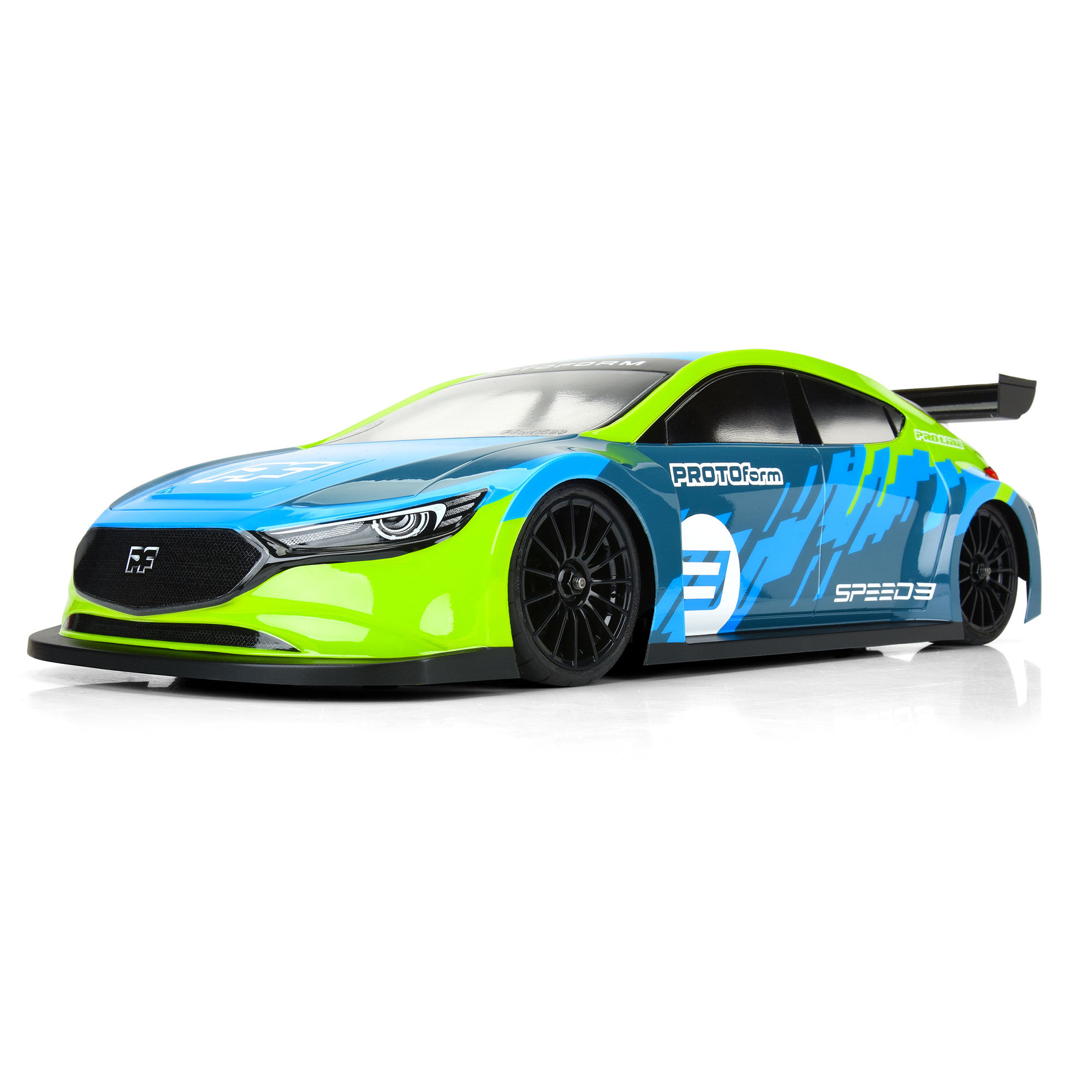 Protoform 1/10 Speed3 Clear Body: 190mm FWD TC (G-PRM1589-25)