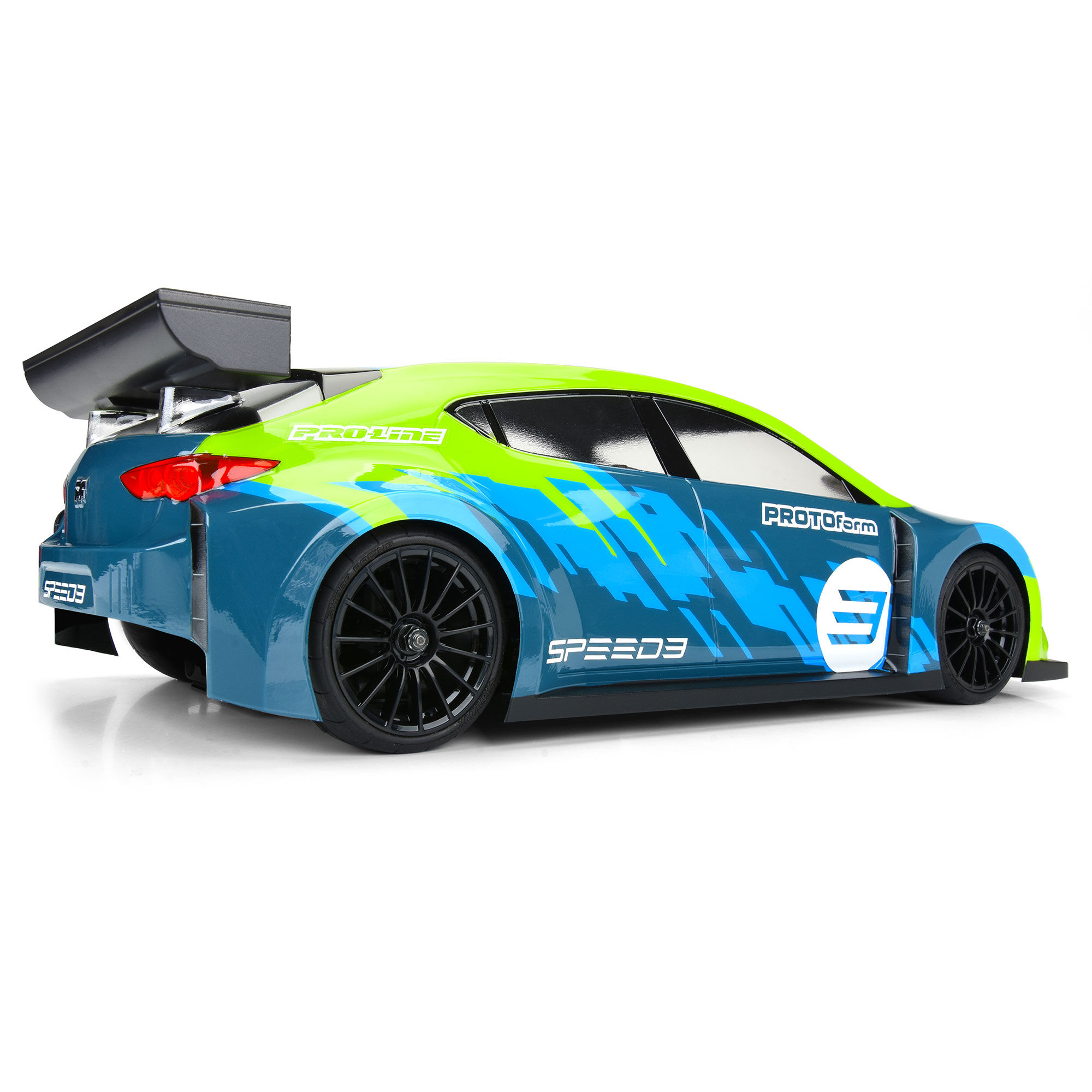 Protoform 1/10 Speed3 Clear Body: 190mm FWD TC (G-PRM1589-25)