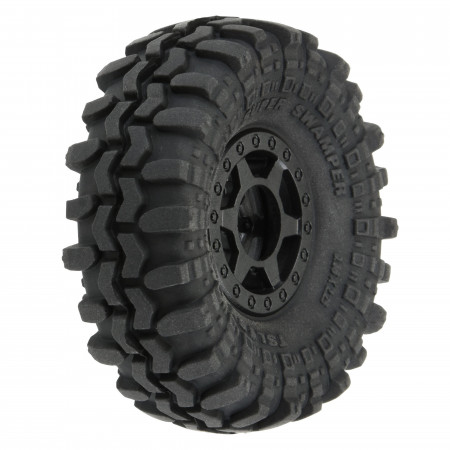 Proline 1:24 Interco Super Swamper F/R 1.0&quot; Tires MTD 7mm Black (G-PRO10214-10)