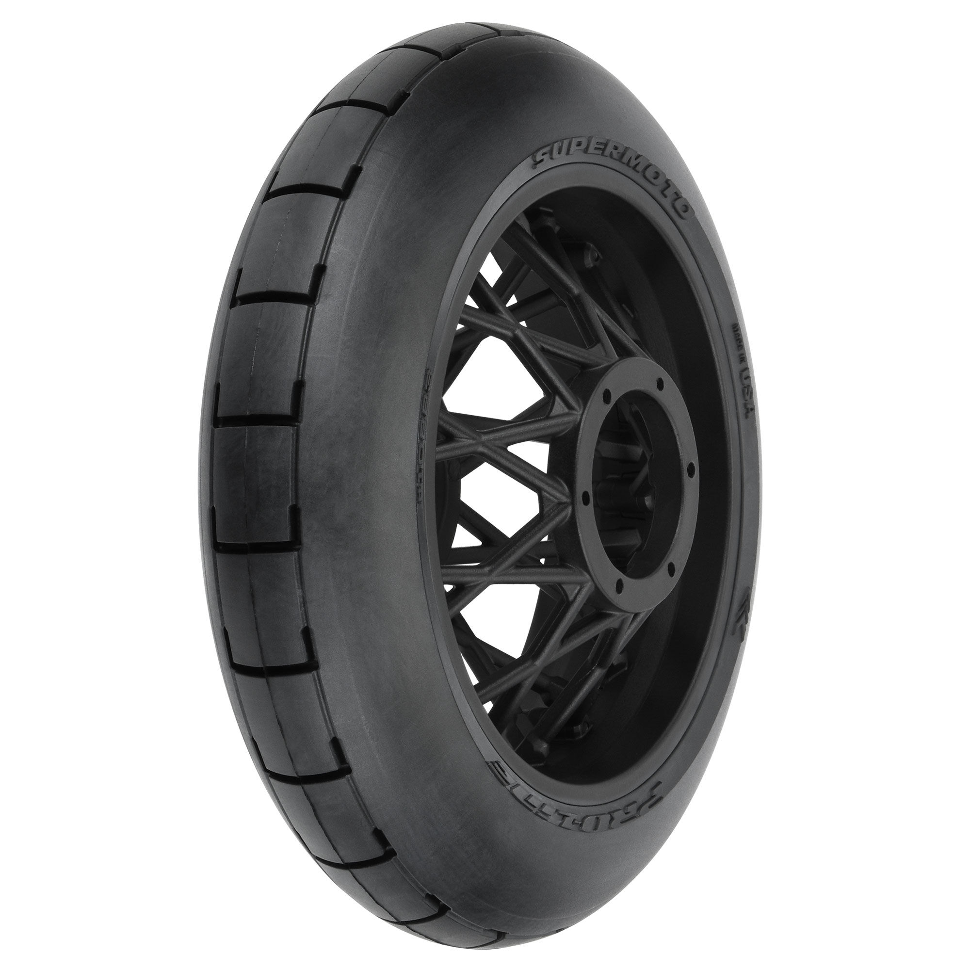 Proline 1:4 Supermoto S3 Motorcycle Rear Tire MTD Black (1) PROMOTO (G-PRO10223-10)