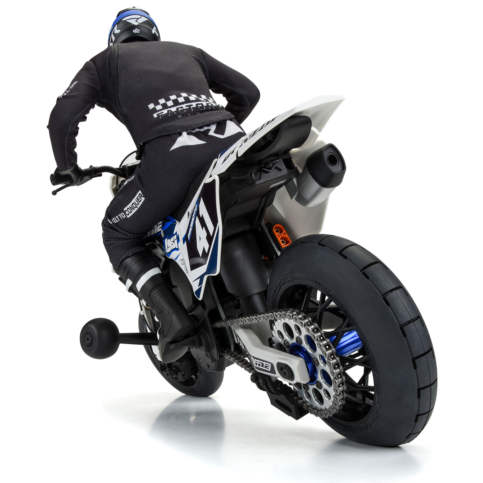 Proline 1:4 Supermoto S3 Motorcycle Rear Tire MTD Black (1) PROMOTO (G-PRO10223-10)