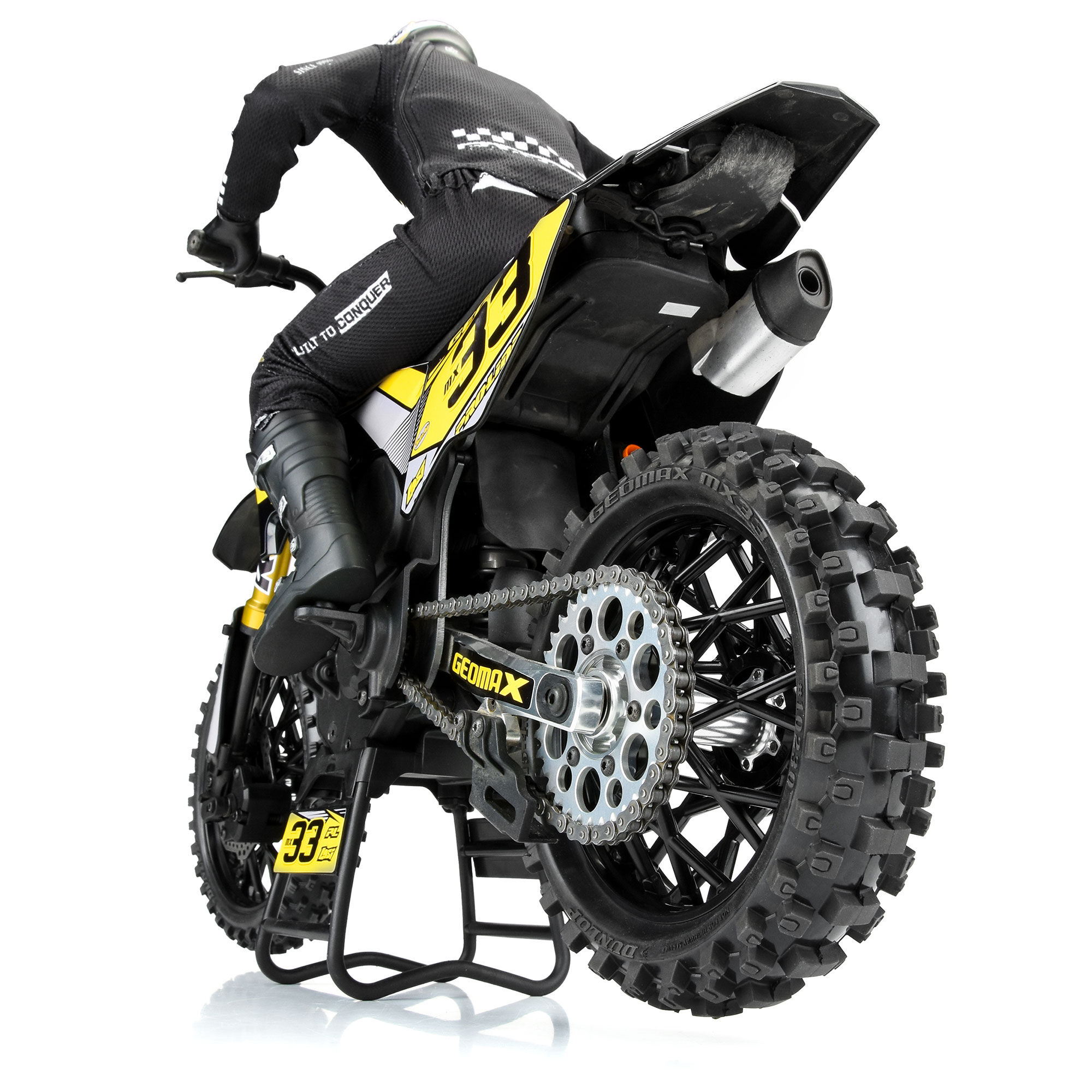 Pro-line 1/4 Dunlop Geomax MX33 V2 Bead M2 Rear Tire: Promoto-MX (G-PRO1023001)