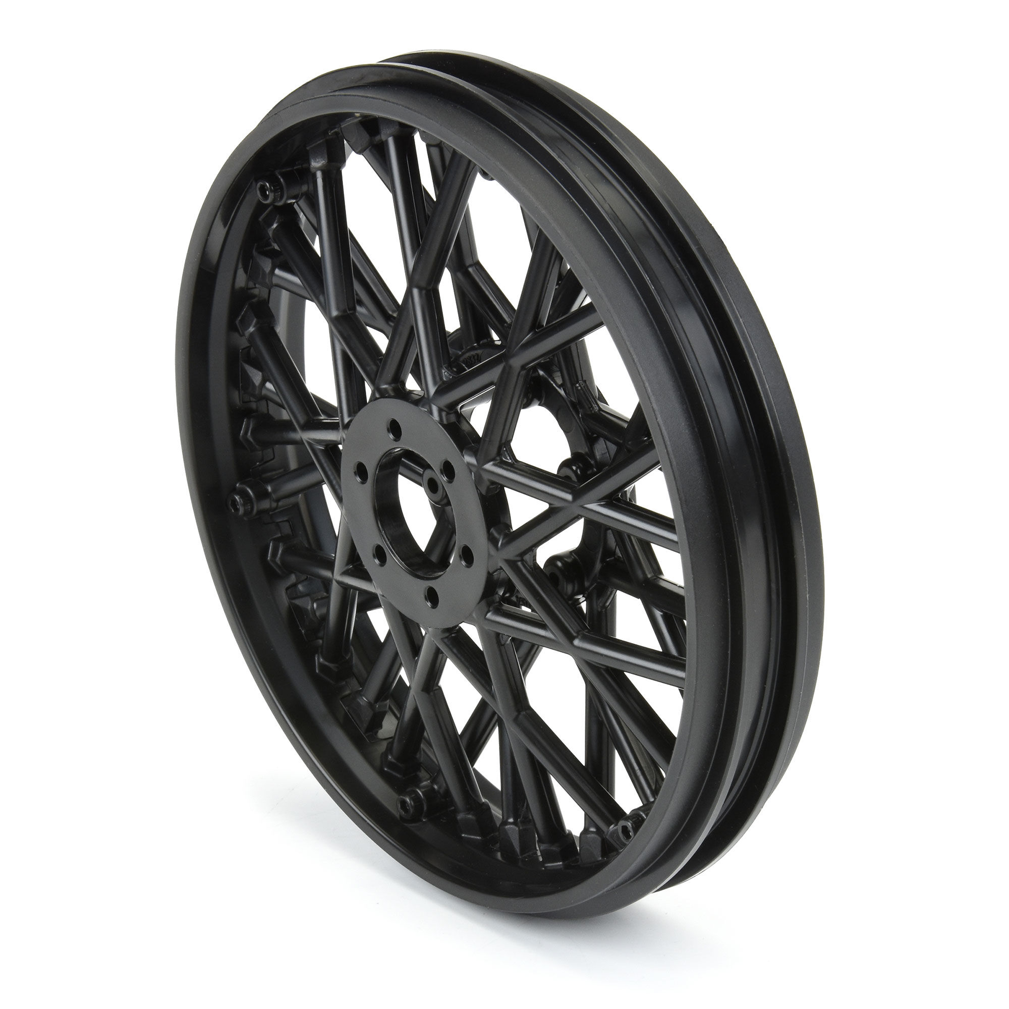 Pro-Line 1/4 Bullyspoke V2 Bead Rear Wheel Black: Promoto-MX (G-PRO283203)