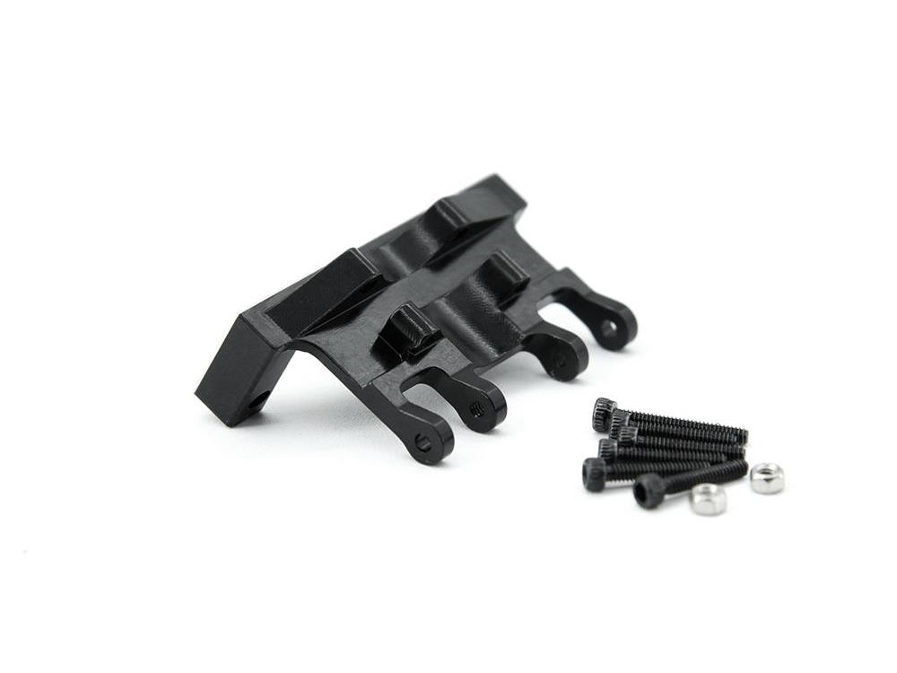 RC Overhaul Servo Mount Black Aluminum AX24 (G-RCO-AX002B)